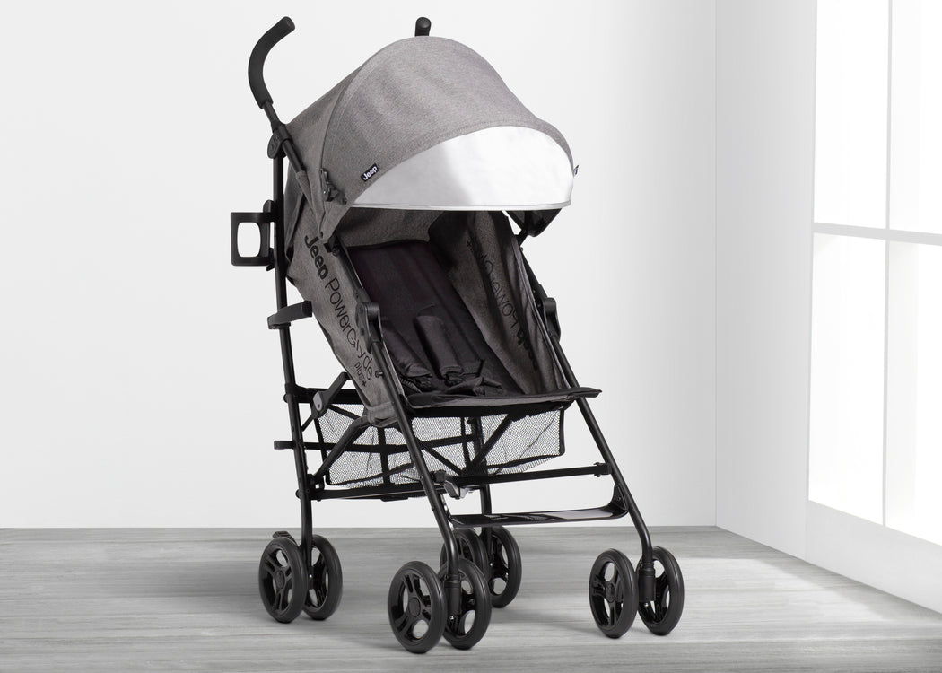 Jeep PowerGlyde Plus Stroller Grey (2148)