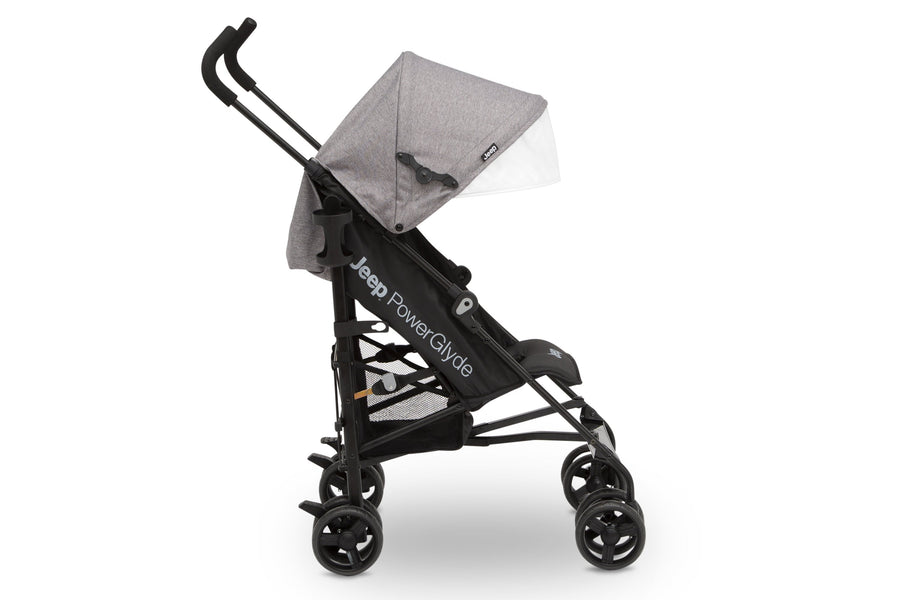 Grey (2148) 3-Jeep PowerGlyde Stroller
