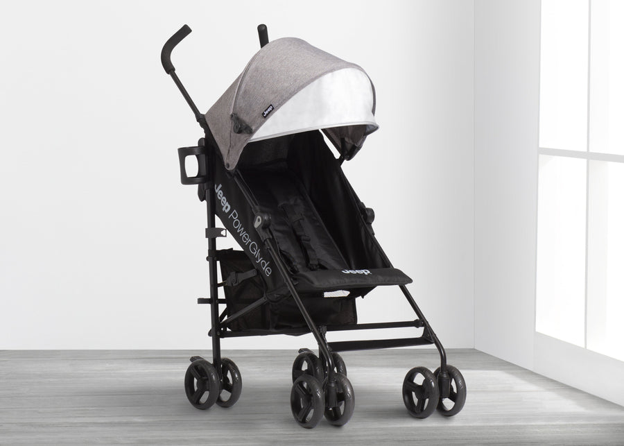Grey (2148) 6-Jeep PowerGlyde Stroller
