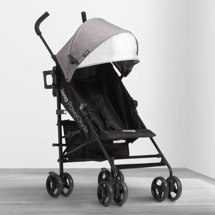 Grey (2148) 2-Jeep PowerGlyde Stroller