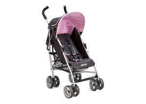 Delta Children Pink (019) Ultimate Convenience Stroller, Right Side View a1a 9