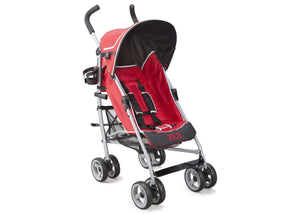 Delta Children Red (609) Ultimate Convenience Stroller, Right Side View c1c 15
