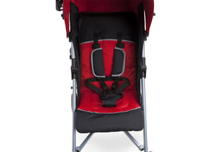 Delta Children Red & Black (609) Ultimate Stroller, Seat Detail 3
