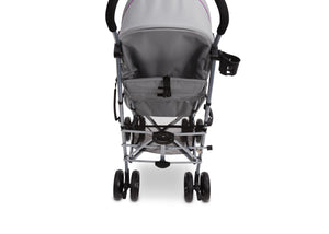Delta Children Pink & Grey (697) Ultimate Stroller, Back View 8