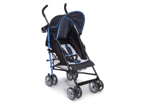 Delta Children Cobalt Black (491) Geo Umbrella Stroller, Right Side View a1a 11