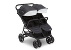 Midnight (2013) 6-Jeep® Destination Side x Side Double Ultralight Stroller