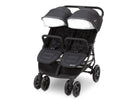 Midnight (2013) 7-Jeep® Destination Side x Side Double Ultralight Stroller