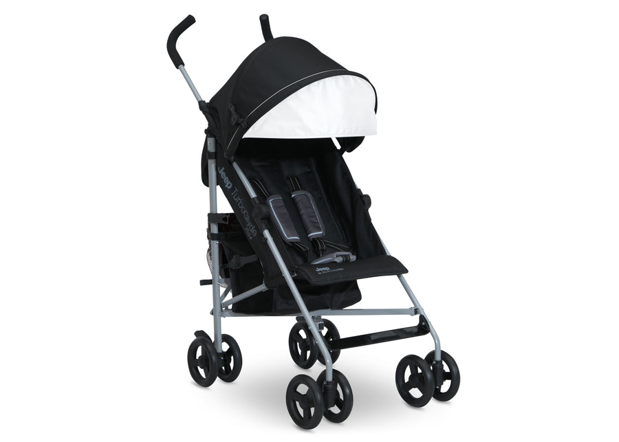 Black (001) 2-Jeep TurboGlyde Plus Stroller