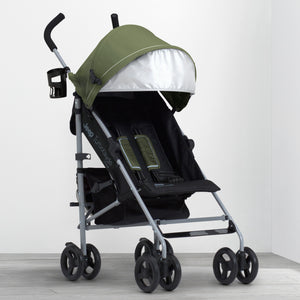 Jeep TurboGlyde Plus Stroller Black with Olive Green (2182) 4