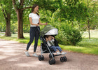 Black with Olive Green (2182) 5-Jeep TurboGlyde Plus Stroller