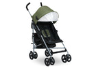 Black with Olive Green (2182) 6-Jeep TurboGlyde Plus Stroller