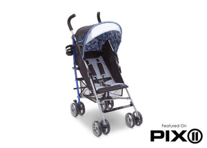 J is for Jeep Brand Camouflage Royal (433) Scout AL Sport Stroller, Folded, b5b 10
