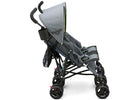 Delta Children Lime & Grey (013) LX Side by Side Stroller b1b 4-LX Side by Side Stroller