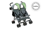 Lime & Grey (013) 2-LX Side by Side Stroller