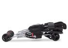 Delta Children Gateway (2296) LX Side by Side Stroller, Folded View h5h 47-LX Side by Side Stroller