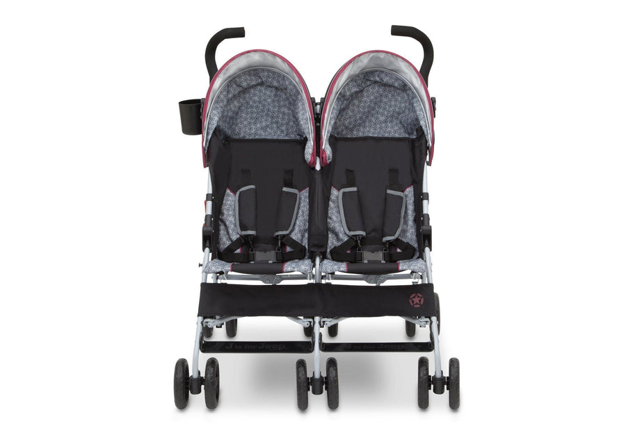 Lunar Burgundy (0981) 9-Jeep® Scout Double Stroller