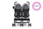 Lunar Burgundy (0981) 6-Jeep® Scout Double Stroller