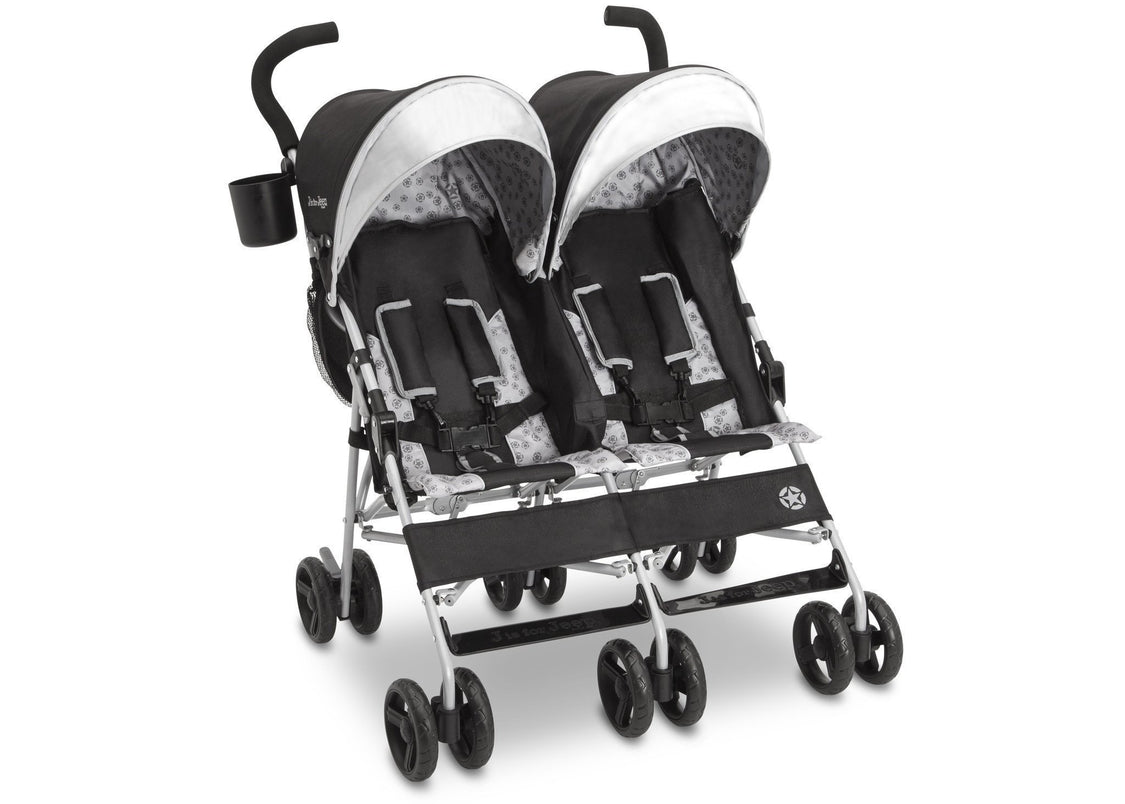 jeep double stroller blue Jeep® Scout Double Stroller