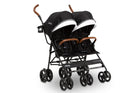 Black (001) 2-PowerGlyde Plus Side x Side Double Stroller