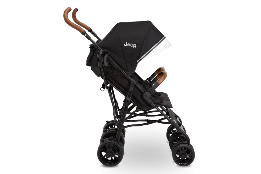 Black (001) 3-PowerGlyde Plus Side x Side Double Stroller