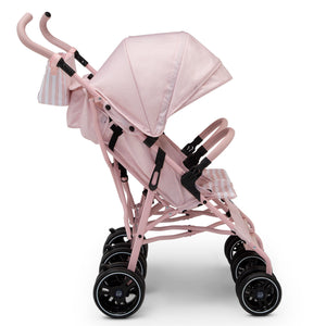 pink double stroller babyGap Classic Side-by-Side Double Stroller