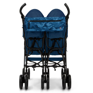 navy umbrella stroller babyGap Classic Side-by-Side Double Stroller