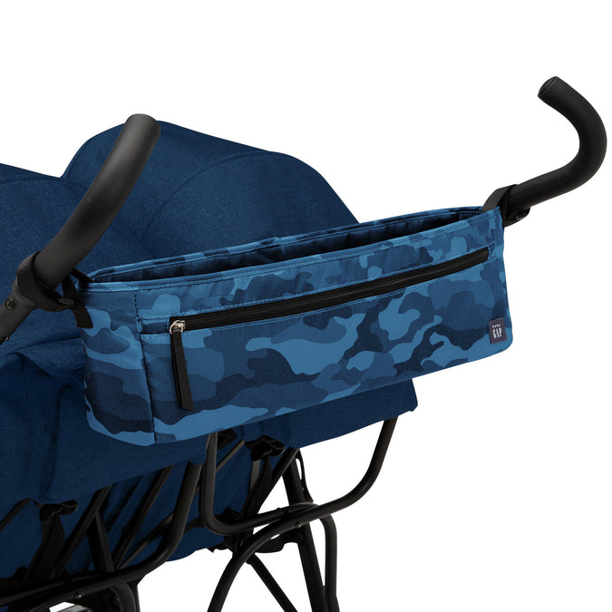 Navy Camo (2357) 4-babyGap Classic Side-by-Side Double Stroller