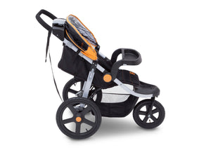 Jeep Adventure All Terrain Jogger Stroller by Delta Children, Galaxy (850), with multi-position reclining seat 8