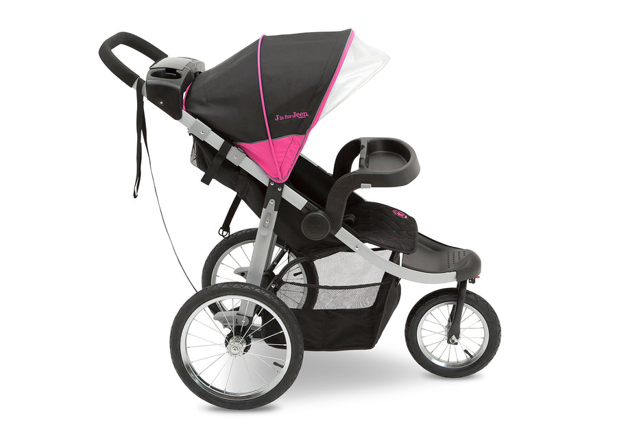 Jeep® Unlimited Range Jogger Delta Children Trek Pink Tonal (656) 16-Jeep® Unlimited Range Jogger