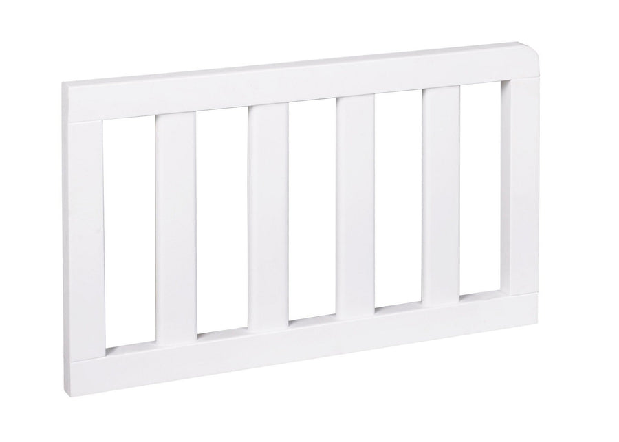 Simmons Kids White (100) Toddler Guardrail (180119) Side View b1b 2-Toddler Guardrail (180119)