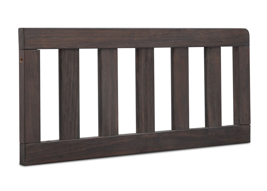 Simmons Kids Rustic Grey (084) Toddler Guardrail (180129), Angled View a1a 1-Toddler Guardrail (180129)