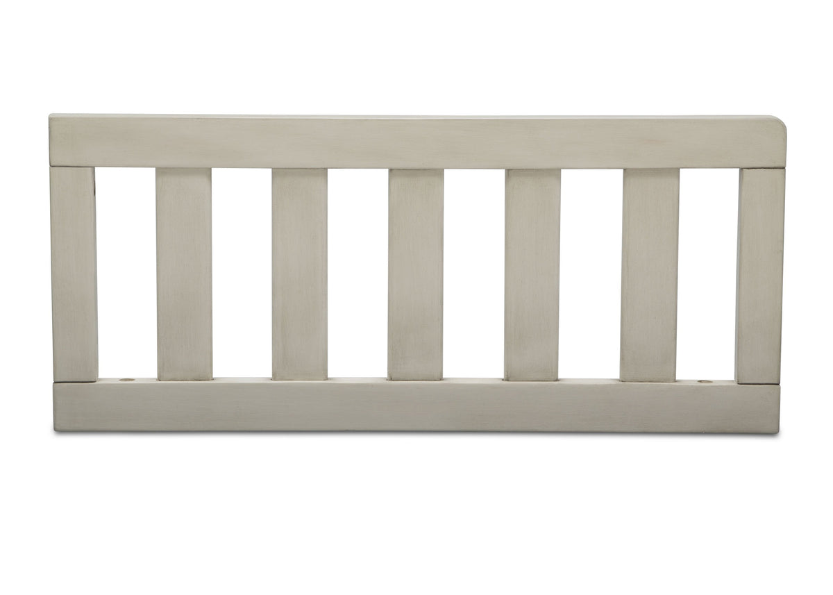 Delta Children Antique White (122) Toddler Guardrail (180130) Front Silo, a1a
