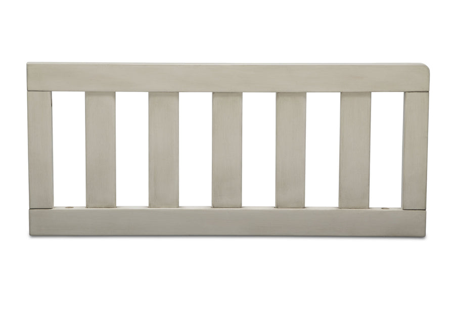 Delta Children Antique White (122) Toddler Guardrail (180130) Front Silo, a1a 1-Toddler Guardrail (180130)