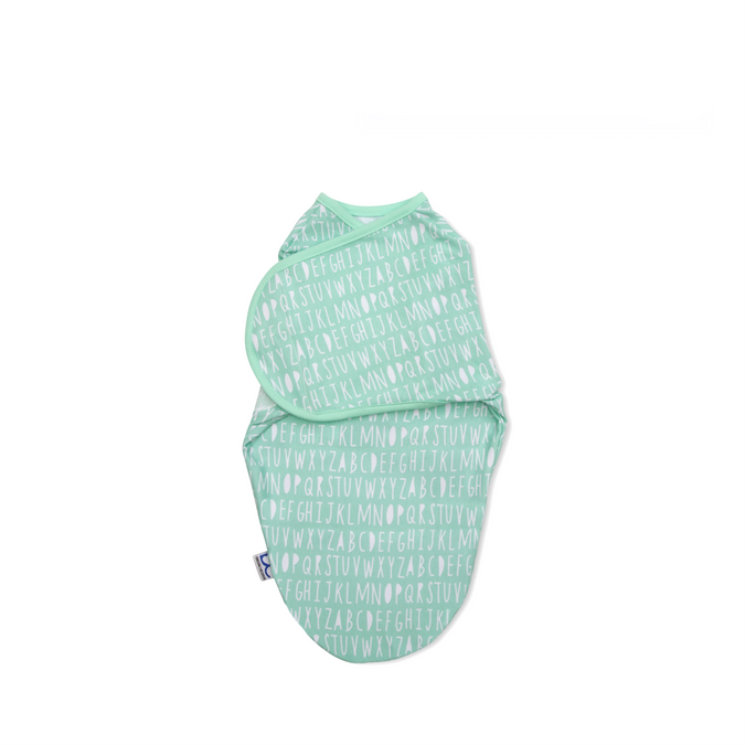 Unisex (5005) 7-Little Lambs Adjustable Swaddle Wrap - Size Extra Small, Fits Babies 0-3 Months/4-7 lbs.