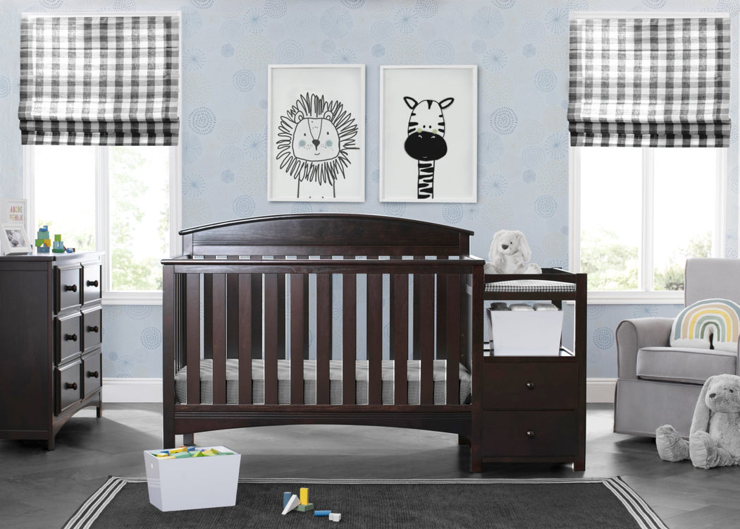 Abby Crib N Changer Dark Chocolate (207)