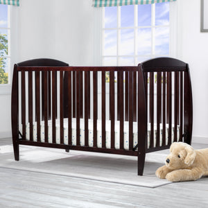 Delta Children Dark Chocolate (207) Taylor 4-in-1 Convertible Crib 24