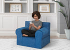 Blue (1220) 19-Personalized XL Cozee Foam Chair for Kids - Our Largest Chair