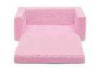 Pink Sherpa (5032)  20-Cozee Flip-Out Sherpa 2-in-1 Convertible Sofa to Lounger for Kids