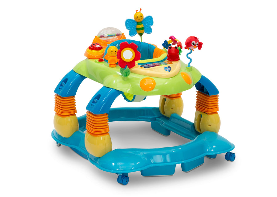 Delta Children Blue Walker (456) Lil’ Play Station 4-in-1 Activity Walker Right Silo View 4-Lil’ Play Station 4-in-1 Activity Walker