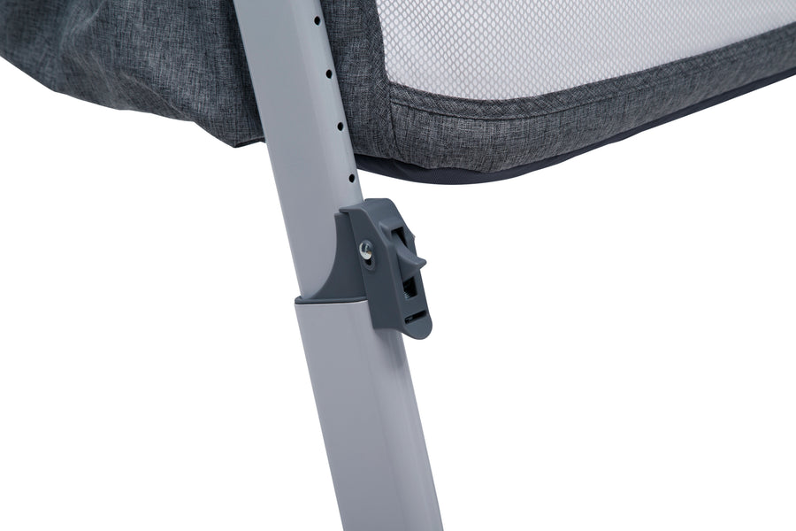 Grey Tweed (2012) 6-Dream Bedside Baby Bassinet