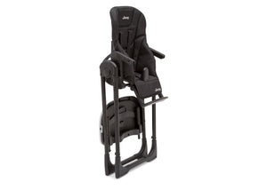 Jeep Classic Convertible High Chair for Babies and Toddlers by Delta Children, Midnight Black (2013), High chair folds thin 5