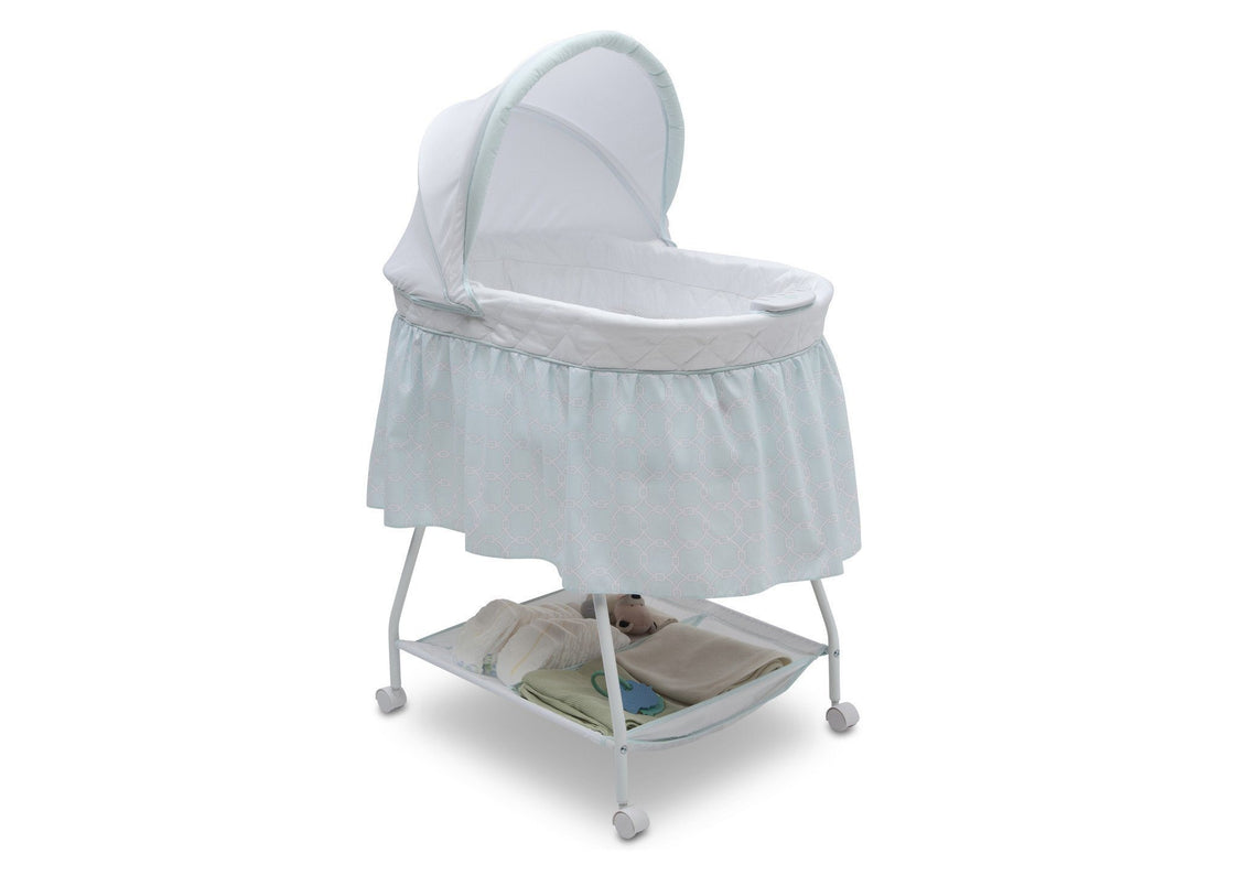 Delta Children Tivoli Gardens (373) Deluxe Sweet Beginnings Bassinet