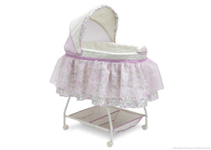 Delta Children Victorian Floral (303) Ultimate Sweet Beginnings Bassinet, Side View c1c 0