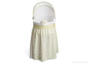 Delta Children Tonal Geo (343) Ultimate Sweet Beginnings Bassinet, Front View e2e 0
