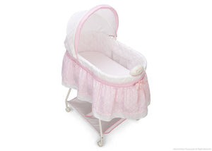 Delta Children Elegant Girl (680) Ultimate Sweet Beginnings Bassinet, Above View j3j 3