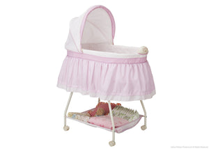 Delta Children Sweetest Girl (681) Ultimate Sweet Beginnings Bassinet, Side View g1g 0