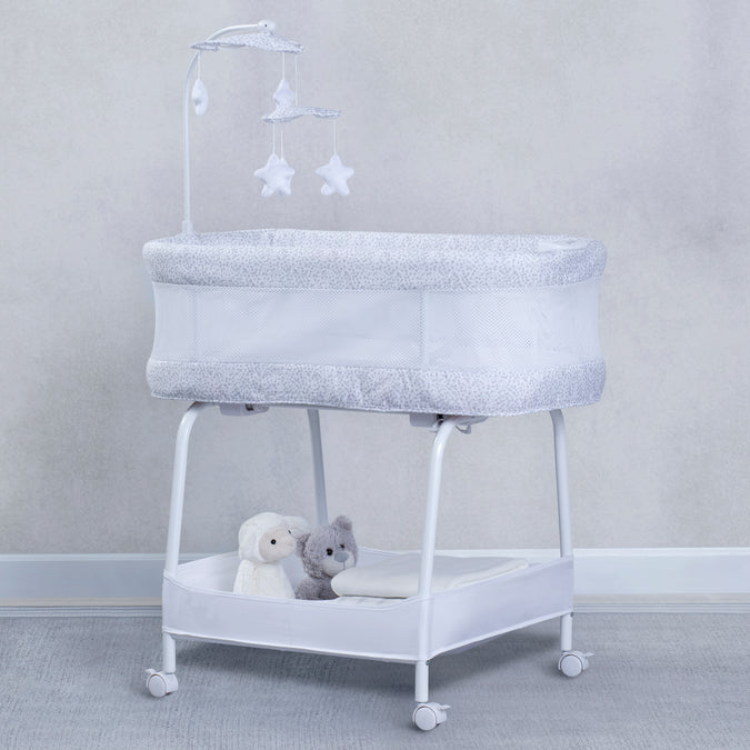 The Safest Baby Bassinets for Newborns Tagged Auto Gliding Bassinet Delta Children