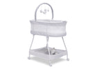 Grey Waves (2239) 2-Wave Bassinet