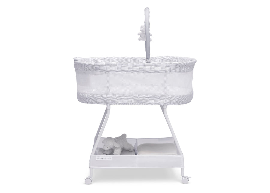 Grey Waves (2239) 4-Wave Bassinet