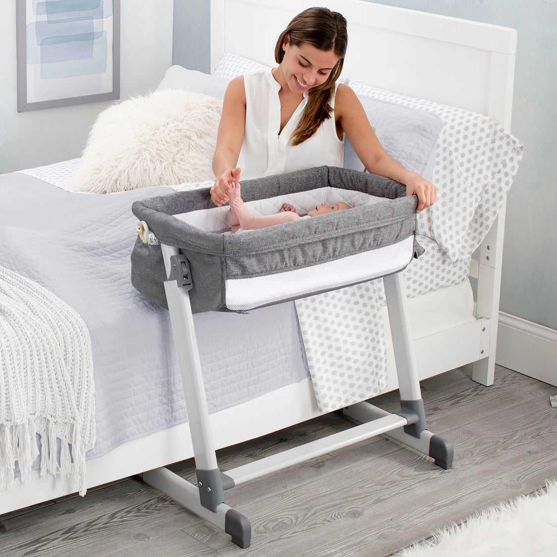 Simmons Kids® By the Bed City Sleeper Bassinet